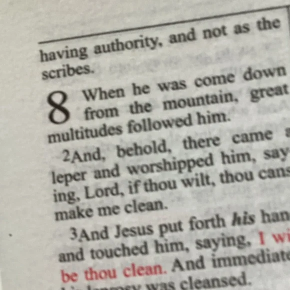 White Holy Bible - KJV Edition - Picture 4 of 5